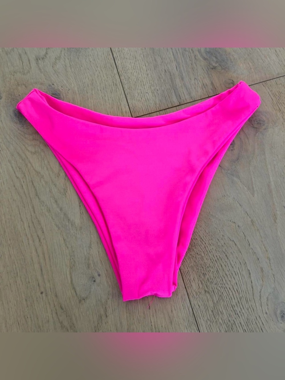 Hot pink bikini bottoms